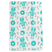 Moyen Sac cadeau robot mignon (Dos)