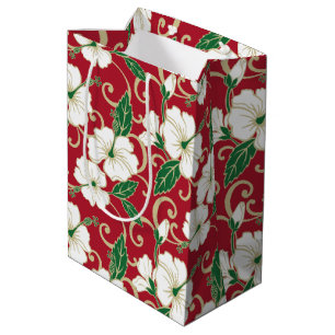 Moyen Sac cadeau ROME POLYNÉSIEN (NOËL)
