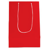 Moyen Sac cadeau rouge (Dos)