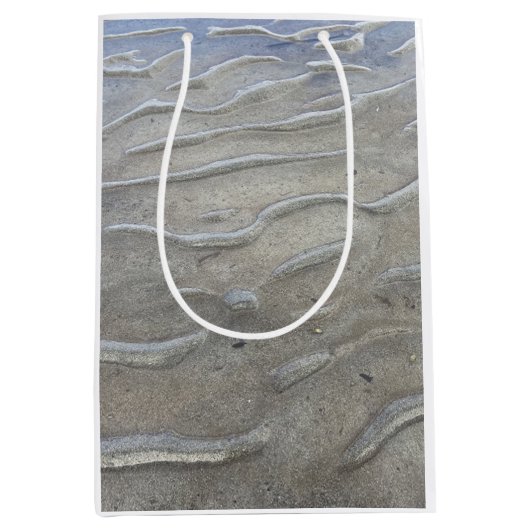 Moyen Sac cadeau Sandy Beach (Devant)