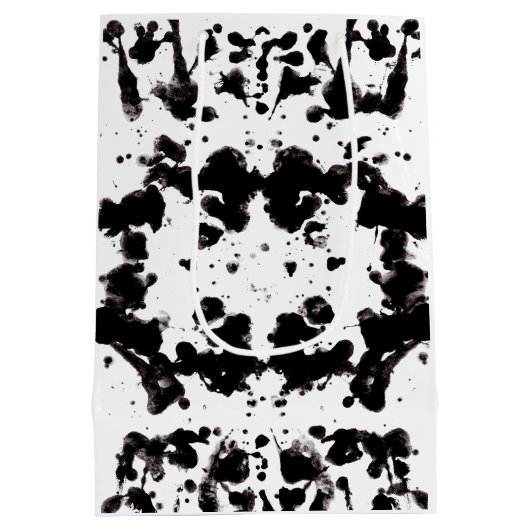 Moyen Sac cadeau Splatter (Dos)