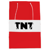 Moyen Sac cadeau TNT - Explosion de la partie de joueur (Devant)