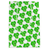 Moyen Sac cadeau trèfle (Devant)