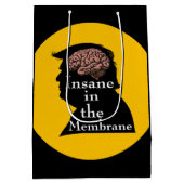 Moyen Sac cadeau Trump/fou (Dos)