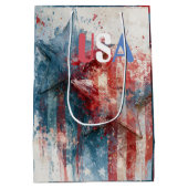 Moyen Sac cadeau USA (Dos)