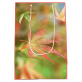 Moyen Sac de cadeau à filigrane d'automne (Dos)