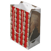 Moyen Sac de cadeau d'Alexander Hamilton (Dos Angle)