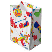 Moyen Sac de cadeau de cirque (Devant Angle)