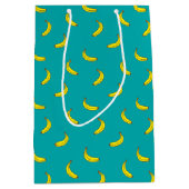 Moyen Sac de cadeau de motif de banane (Devant)