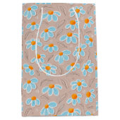 Moyen Sac de fleurs cadeau joyeuses (Devant)
