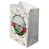 Moyen Sac de golf cadeau (Dos Angle)