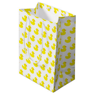 Moyen Sac en caoutchouc de cadeau de motif de canard