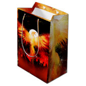 Moyen Sac en hausse de cadeau de Phoenix (Dos Angle)