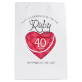 Moyen Sac fait sur commande de cadeau de bijoux (Devant)