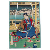 Moyen Sac japonais de cadeau d'art (Devant)