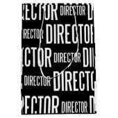 Moyen Sac mat de cadeau de directeur (milieu) (Devant)