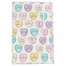 Self Love Candy Hearts - Sac cadeau blanc