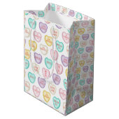 Moyen Self Love Candy Hearts - Sac cadeau blanc (Dos Angle)