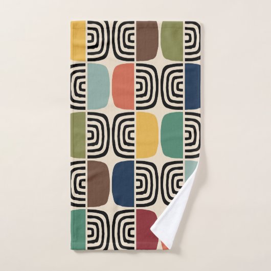 Moyen-siècle Âge atomique moderne (Serviette à main)