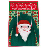 Moyen Vacances adorable pull thème customisé Sac cadeau (Dos)