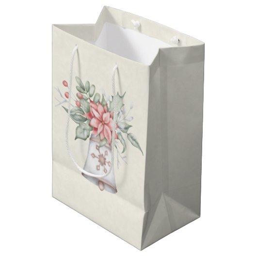 Moyen Vacances Classique Un Sac Cadeau (Devant Angle)