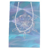 Moyen Valse du sac cadeau Snowflakes (Dos)