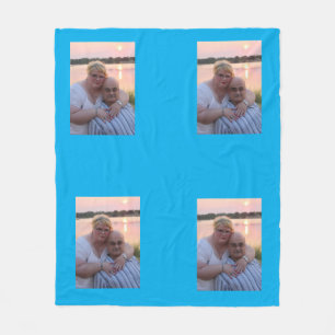 Moyenne couverture en polaire personnalisée