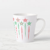 Moyenne Icicules Latte Mug (Droite)