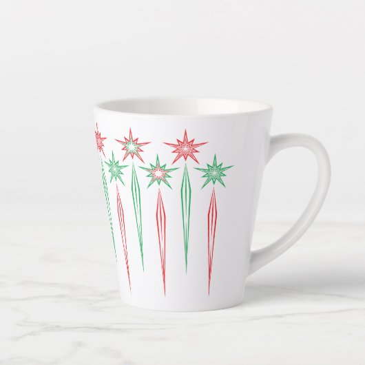 Moyenne Icicules Latte Mug (Droite)