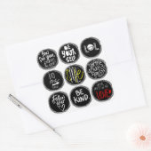 Moyens D'Inspirer Les Stickers Carrés Mondiaux (Enveloppe)