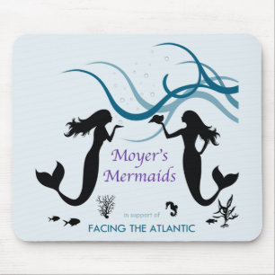 Moyer's Mermaids Mousepad Muismat