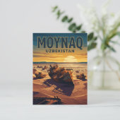 Moynaq Oezbekistan Briefkaart (Staand voorkant)