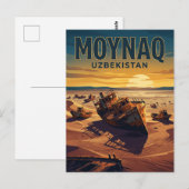 Moynaq Oezbekistan Briefkaart (Voorkant / Achterkant)