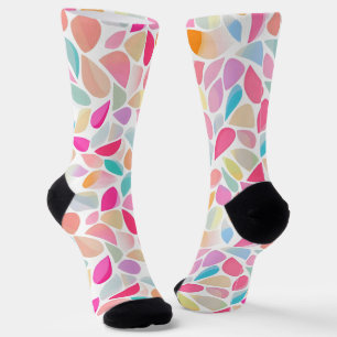 Mozaïek Abstracte kleuren Sokken