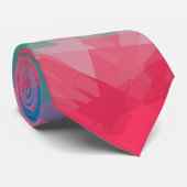 Mozaïek Abstracte Kunst #53 Stropdas (Opgerold)