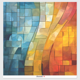 Mozaïek Art Vinyl Sticker