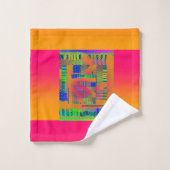 Mozaïek bad handdoek (Wasdoekje)