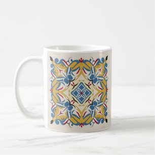 mozaïek bleek. mandala koffiemok