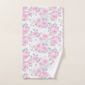 Mozaïek, bloemen bad handdoek (Handdoek)