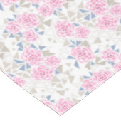 Mozaïek, bloemen tafelkleed (Gekanteld)