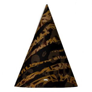 Mozaïek Chic Elegante Safari Glam Jungleprint Feesthoedjes