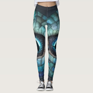 Mozaïek dragon eye5 leggings