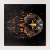 Mozaïek Eagle Portret Legpuzzel (Horizontaal)