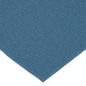Mozaïek Effen Blauw Gestructureerd Patroon Medium Tafelloper (Hoek)