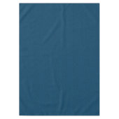 Mozaïek Effen Blauw Gestructureerd Patroon Tafelkleed (Voorkant)