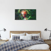 Mozaïek is van de Soul Nebula Canvas Afdruk (Insitu (Slaapkamer))