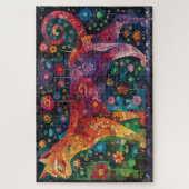 Mozaïek Kat Legpuzzel (Verticaal)