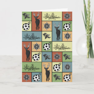 Mozaïek Kerst Kaart