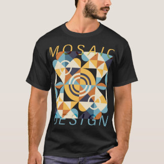 Mozaïek Kunstpatroon T-shirt