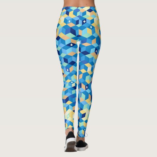 mozaïek leggings (Achterkant)